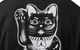 JORDAN MANEKI-NEKO GRAPHIC T-SHIRT BLACK