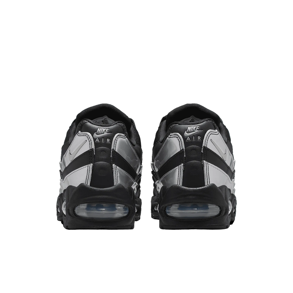 WOMEN'S AIR MAX 95 "BIG BUBBLE" BLACK / METALLIC SILVER