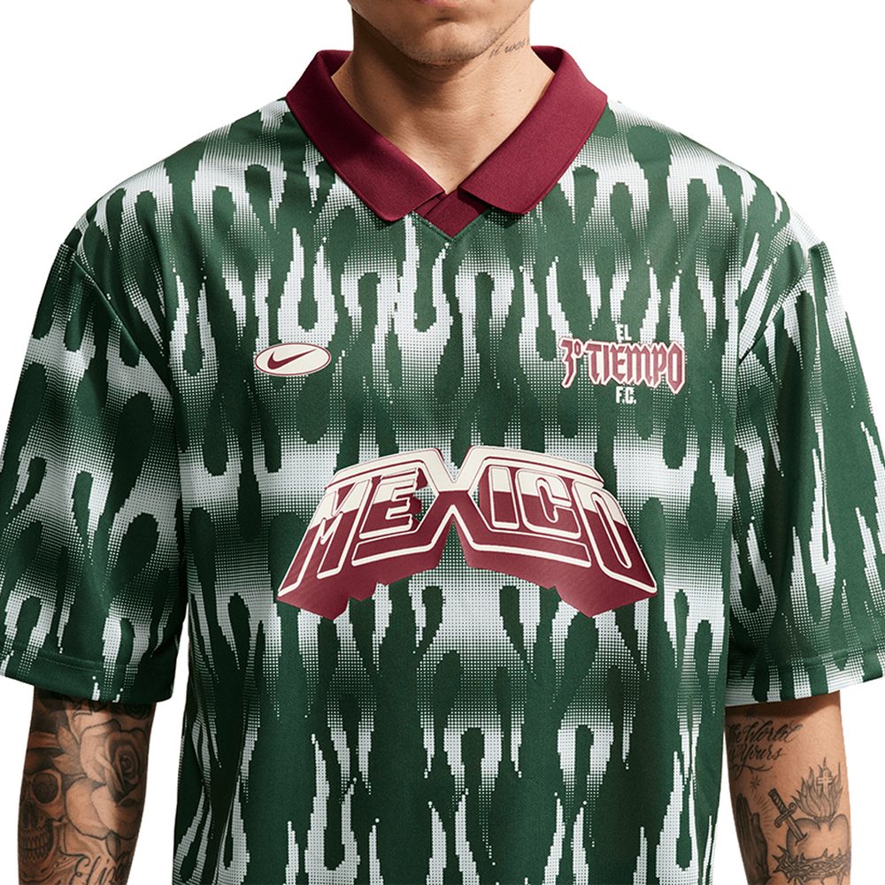 MEXICO SPORTSWEAR GOALIE T-SHIRT FIR/ PHANTOM RED