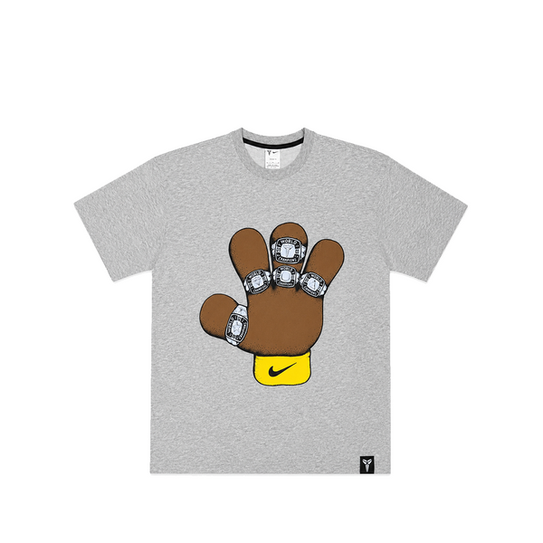KOBE MVPUPPETS 4 RINGS T-SHIRT DARK GREY HEATHER