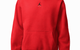 JORDAN BROOKLYN HOODIE UNIVERSITY RED