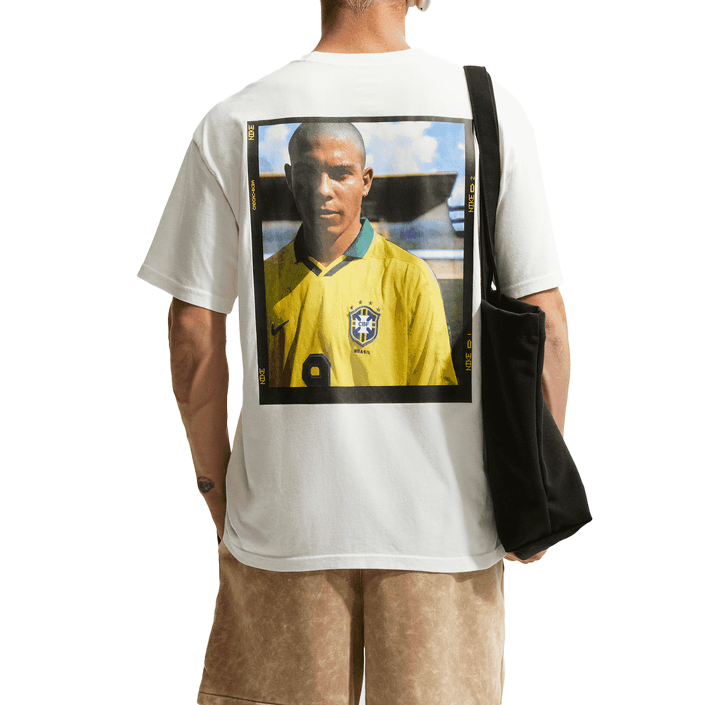 RONALDO NAZARIO DE LIMA SPORTSWEAR R9 T-SHIRT WHITE SAIL