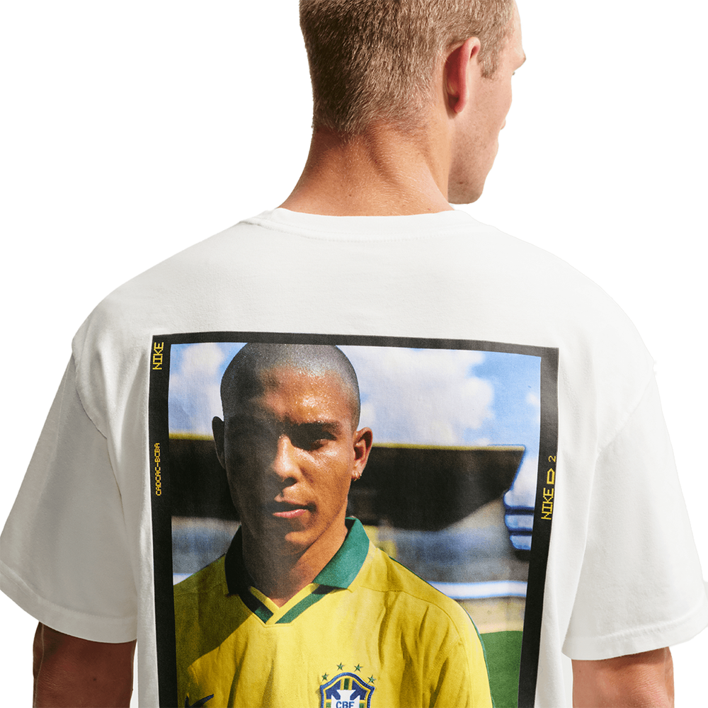 RONALDO NAZARIO DE LIMA SPORTSWEAR R9 T-SHIRT WHITE SAIL