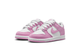 DUNK LOW (PS) WHITE / PINK RISE