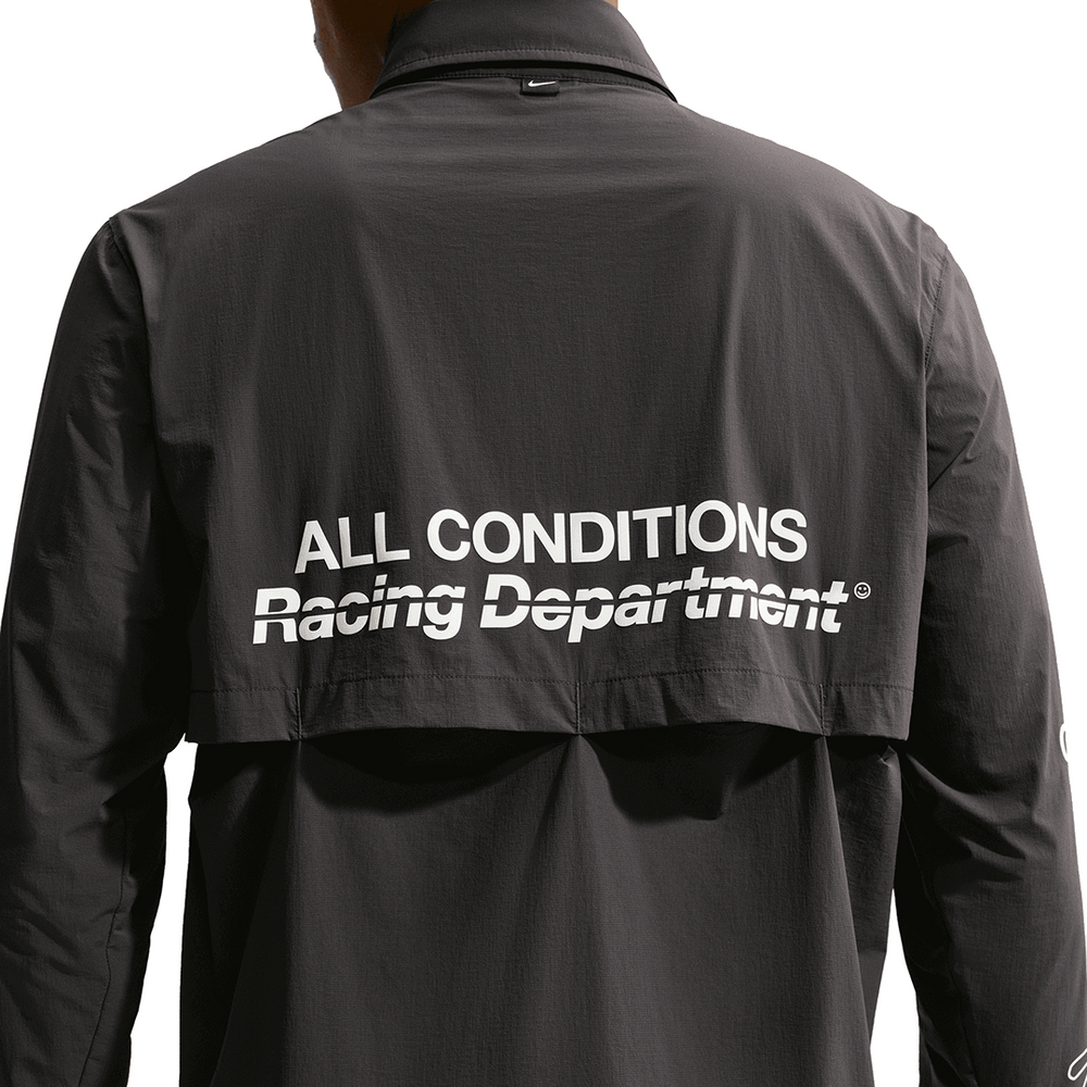 ACG "AIREEZ" GRAPHIC TOP DARK SMOKE GREY