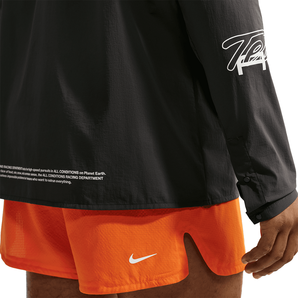 ACG "AIREEZ" GRAPHIC TOP DARK SMOKE GREY