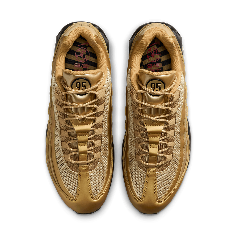 AIR MAX 95 "BIG BUBBLE" METALLIC GOLD
