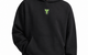 KOBE PULLOVER HOODIE BLACK / ELECTRIC GREEN