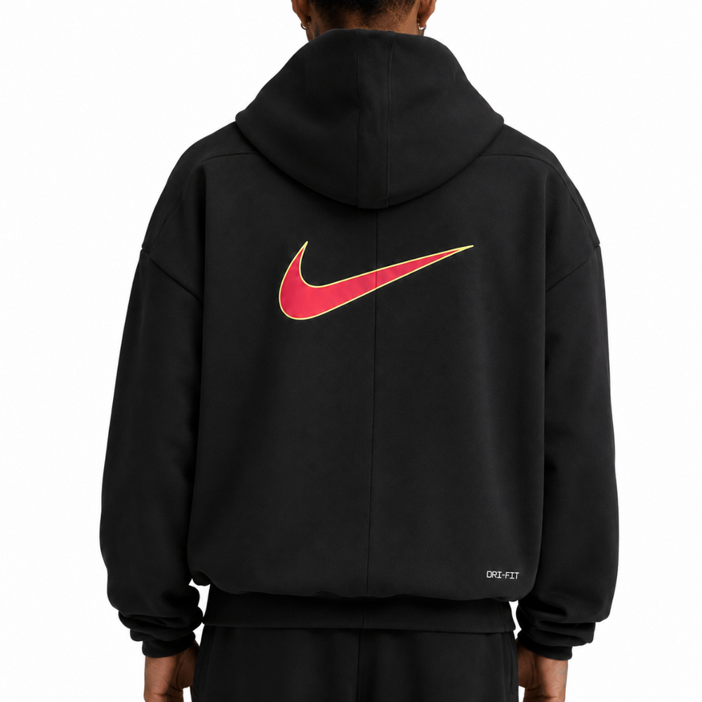 KOBE PULLOVER HOODIE BLACK / ELECTRIC GREEN