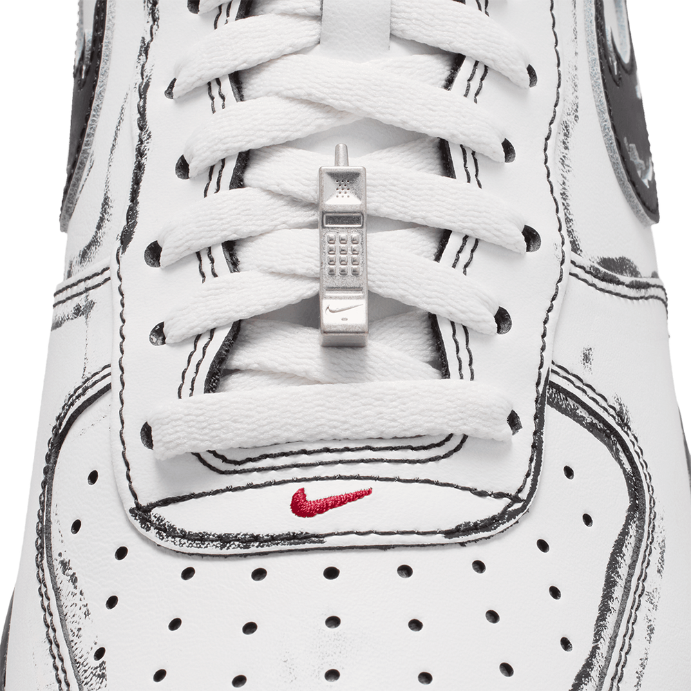 AIR FORCE 1 SUMMIT WHITE / METALLIC SILVER