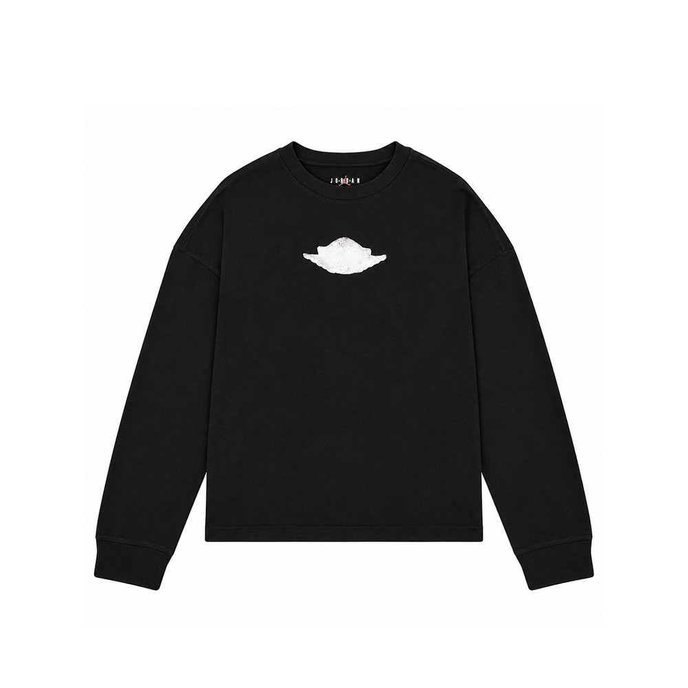 JORDAN X NEIGHBORHOOD BLACK CAT LS T-SHIRT BLACK / SAIL