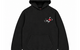 JORDAN X NEIGHBORHOOD BLACK CAT HOODIE BLACK / UNIVERSITY RED