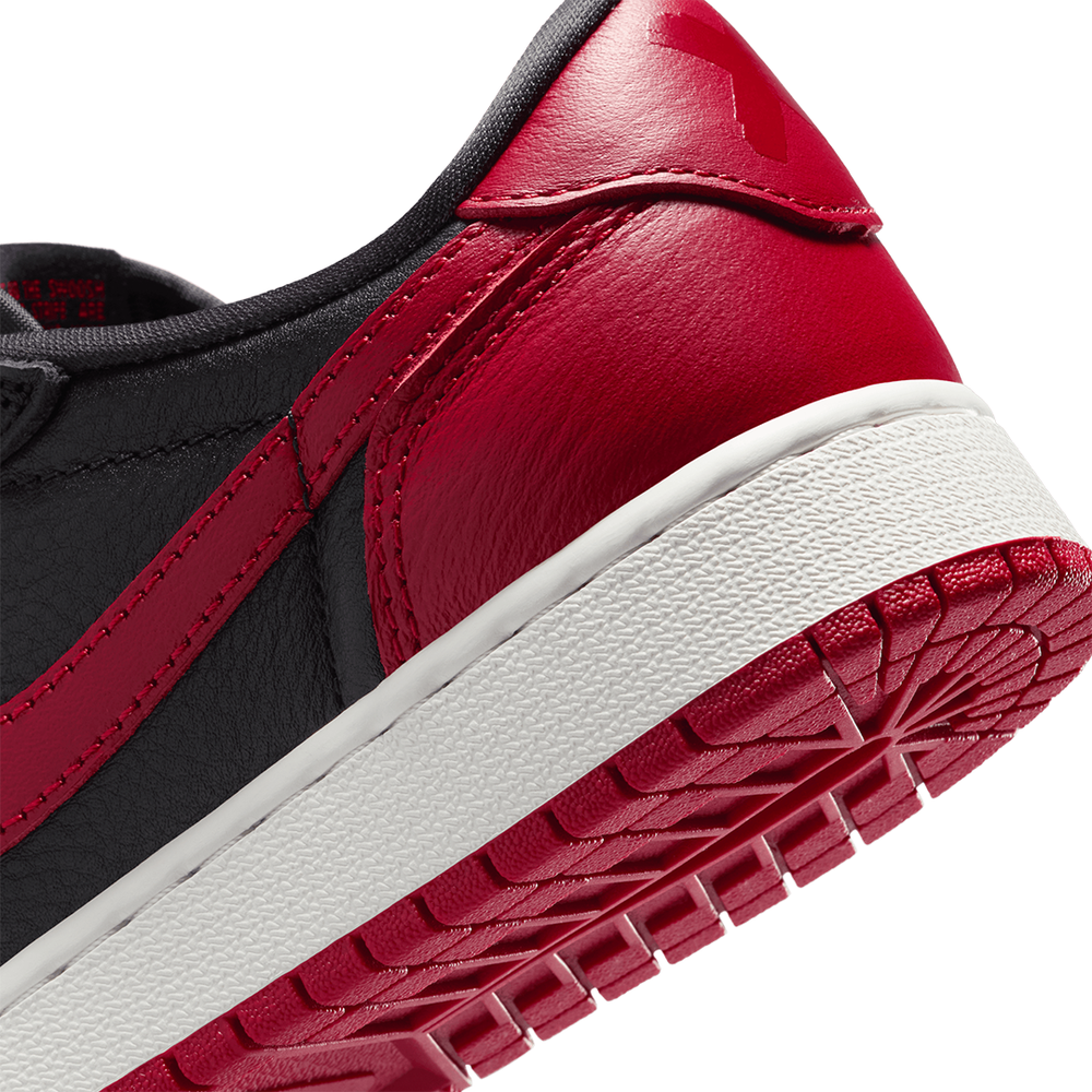 AIR JORDAN 1 RETRO LOW OG (GS) VARSITY RED / SUMMIT WHITE "BANNED"