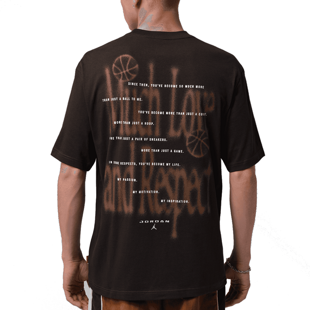 BROOKLYN LOVE 85 T-SHIRT SHADOW BROWN