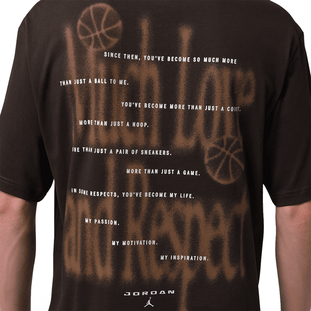 BROOKLYN LOVE 85 T-SHIRT SHADOW BROWN