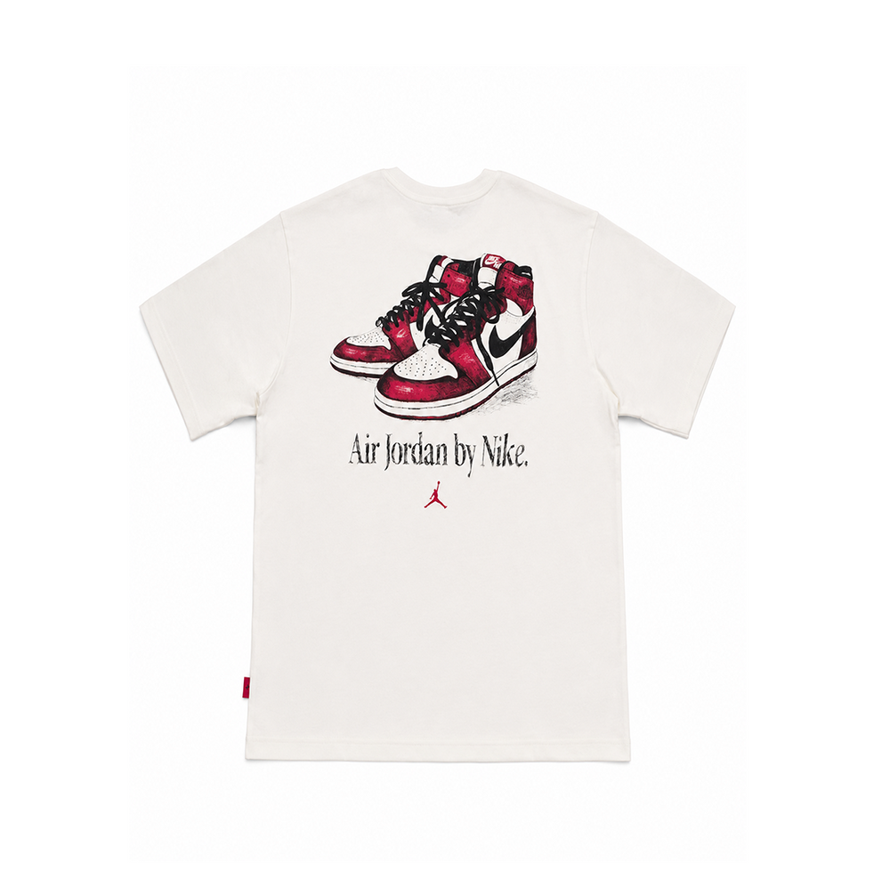 BROOKLYN AIR JORDAN T-SHIRT WHITE