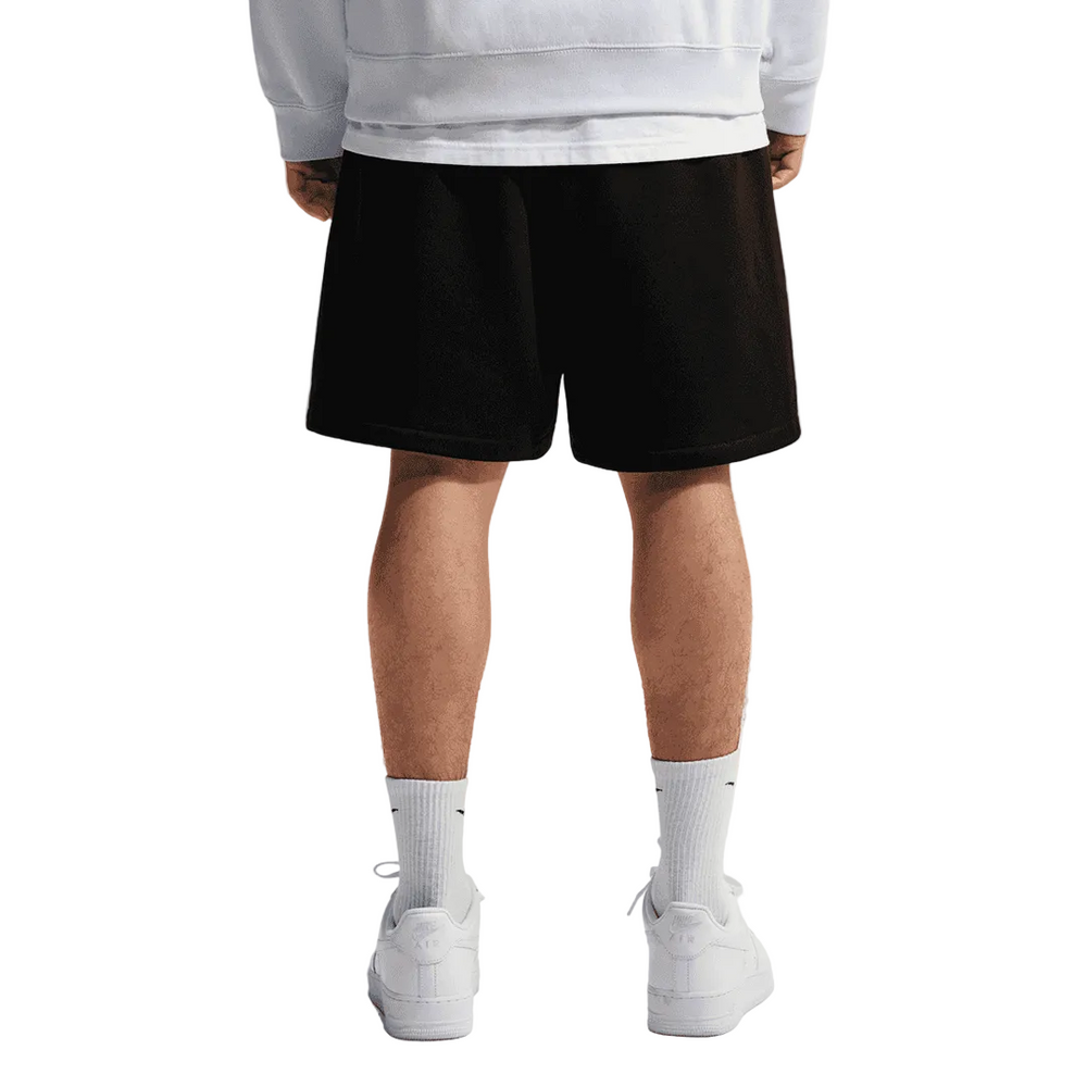 SOLO FLEECE SHORTS TOTAL BLACK / SAIL