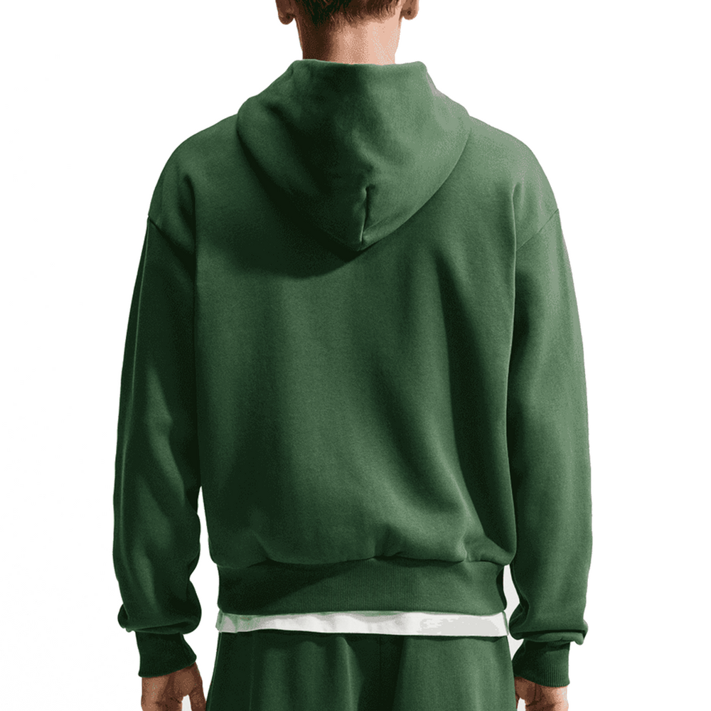 SOLO FLEECE FULL-ZIP HOODIE FIR