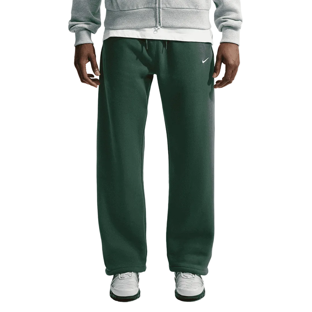 SOLO FLEECE BUNGEE PANTS FIR