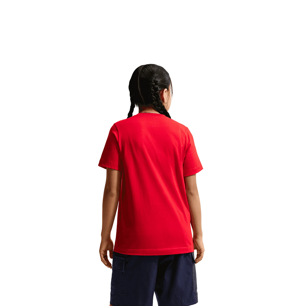 KIDS' CANADA SHORT SLEEVE T-SHIRT UNIVERSITY RED