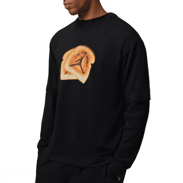 JORDAN BROOKLYN TOAST T-SHIRT BLACK