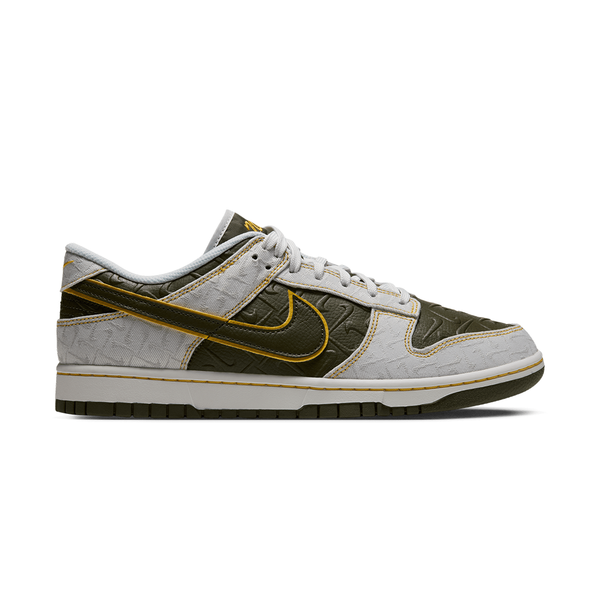 DUNK LOW RETRO SUMMIT WHITE / CARGO KHAKI