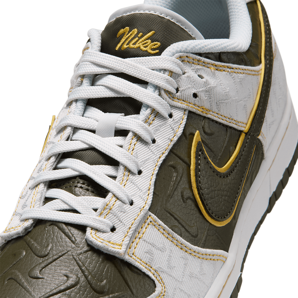DUNK LOW RETRO SUMMIT WHITE / CARGO KHAKI
