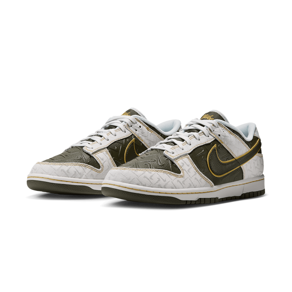 DUNK LOW RETRO SUMMIT WHITE / CARGO KHAKI