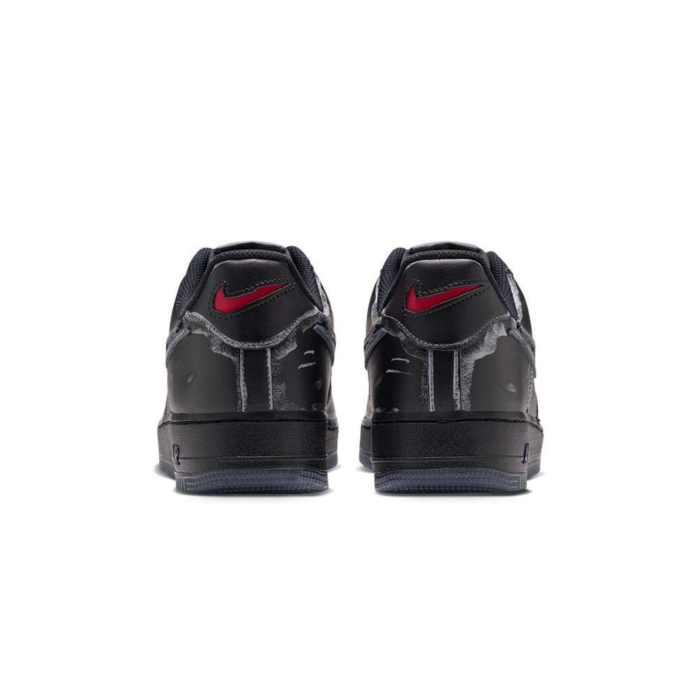 AIR FORCE 1 '07 "GHOSTFACE" BLACK / STEALTH-GYM RED