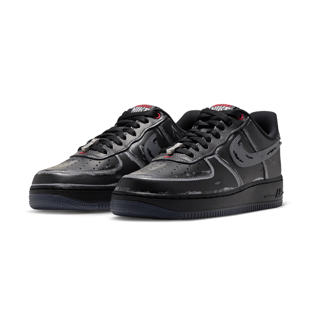 AIR FORCE 1 '07 "GHOSTFACE" BLACK / STEALTH-GYM RED
