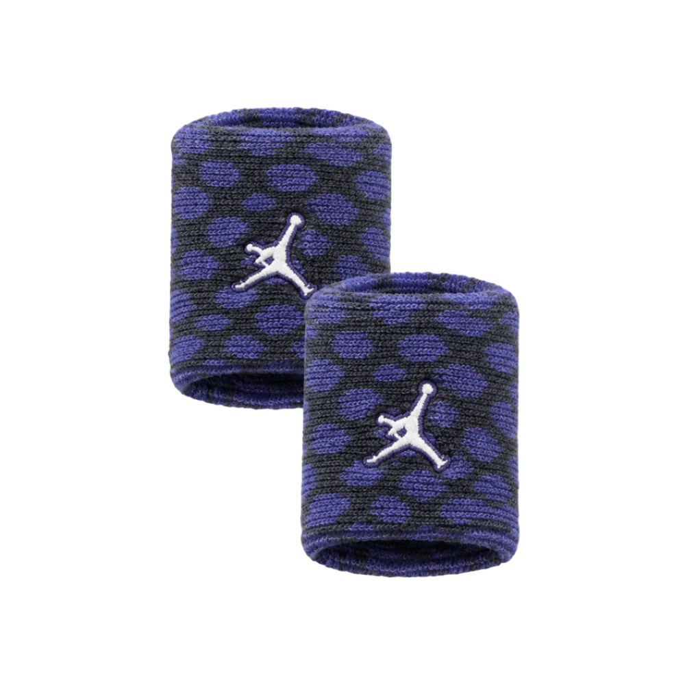 JORDAN DRI-FIT TERRY WRISTBANDS (2 PACK) LIGHT CONCORD