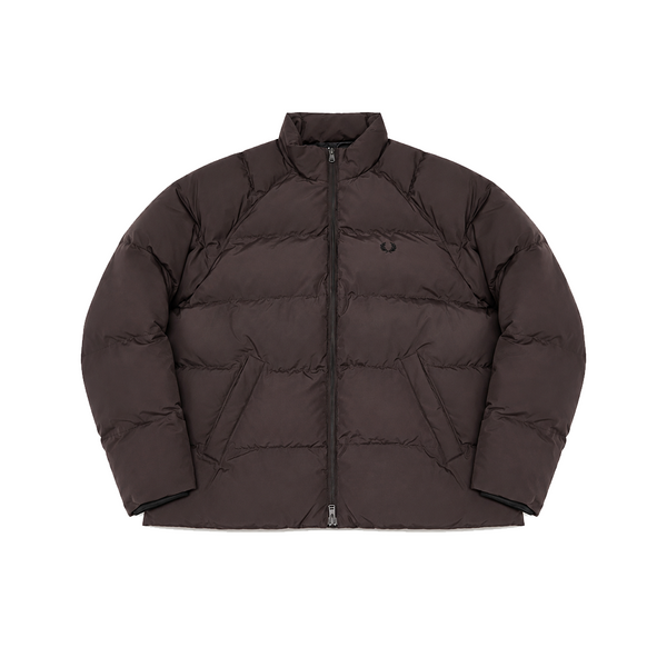 RAGLAN SLEEVE PADDED JACKET RICH BROWN