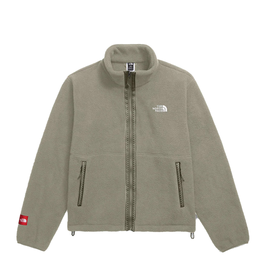 FLEESKI FULL ZIP JACKET CLAY GREY