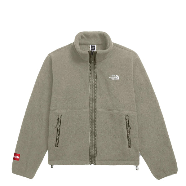 FLEESKI FULL ZIP JACKET CLAY GREY