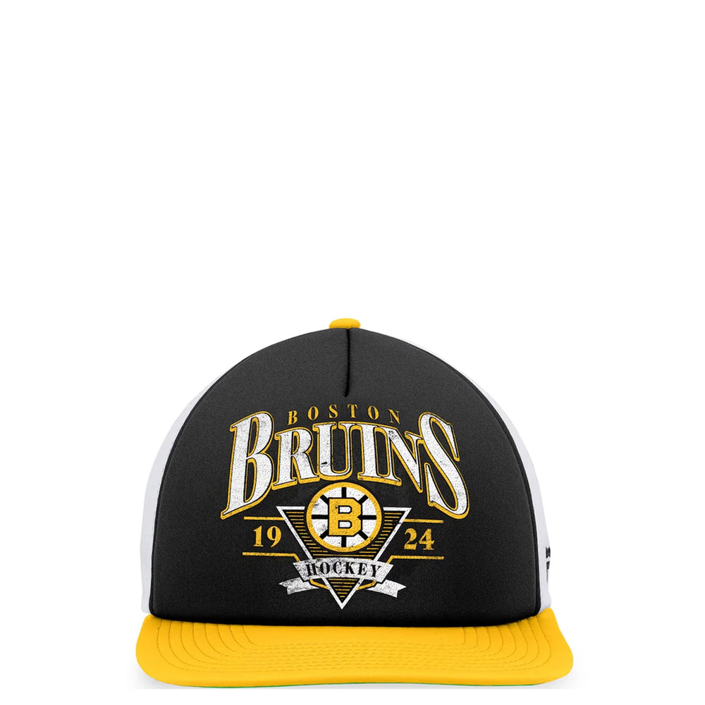 GORRA AJUSTABLE DE ESPUMA BOSTON BRUINS FANATICS TRUE CLASSIC