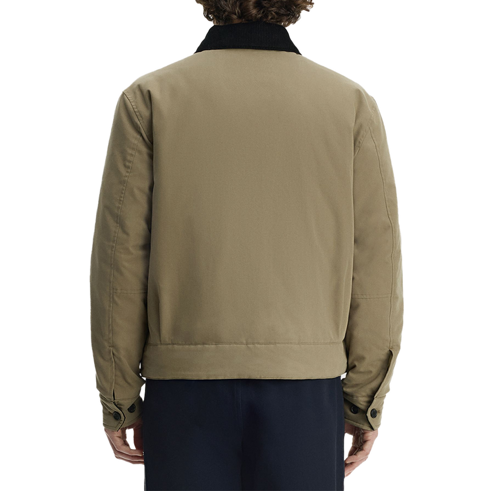 COTTON CABAN JACKET GOLDEN KHAKI