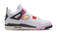 AIR JORDAN 4 RETRO "COMIC" OFF WHITE / FIRE PINK