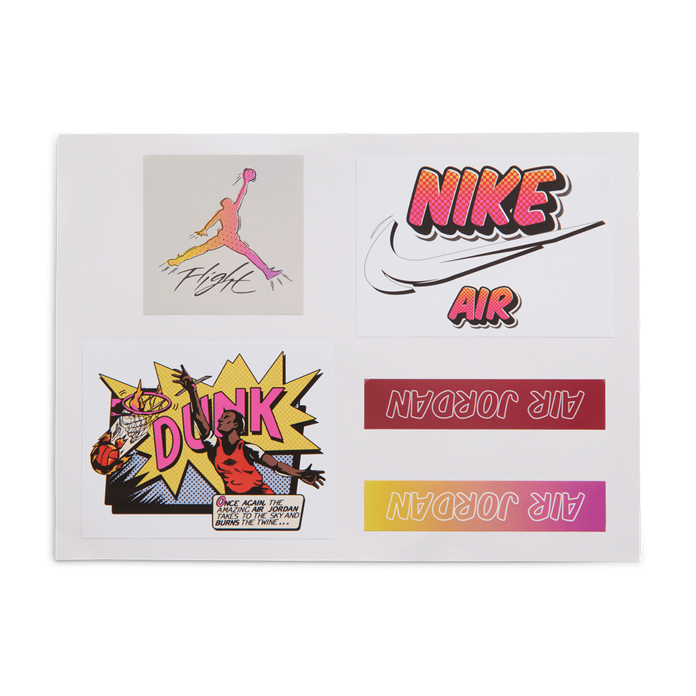 AIR JORDAN 4 RETRO "COMIC" OFF WHITE / FIRE PINK