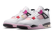 AIR JORDAN 4 RETRO "COMIC" OFF WHITE / FIRE PINK