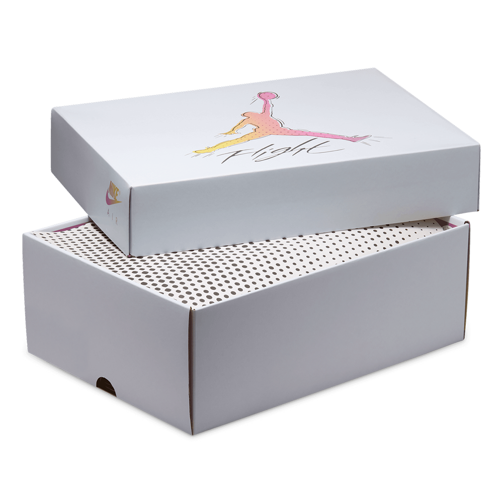 AIR JORDAN 4 RETRO "COMIC" OFF WHITE / FIRE PINK