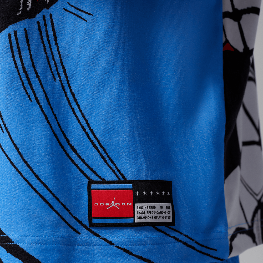 JORDAN BROOKLYN GRAPHIC T-SHIRT WHITE/MULTI