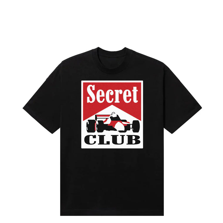 SECRET CLUB RACING T-SHIRT BLACK