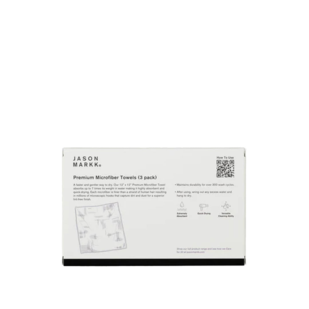 PREMIUM MICROFIBER TOWEL 3-PACK