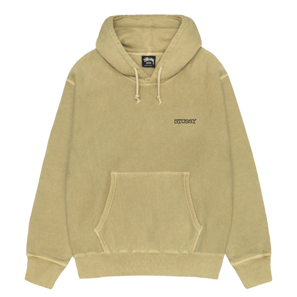 JUMBO PIGMENT DYED HOODIE ELM