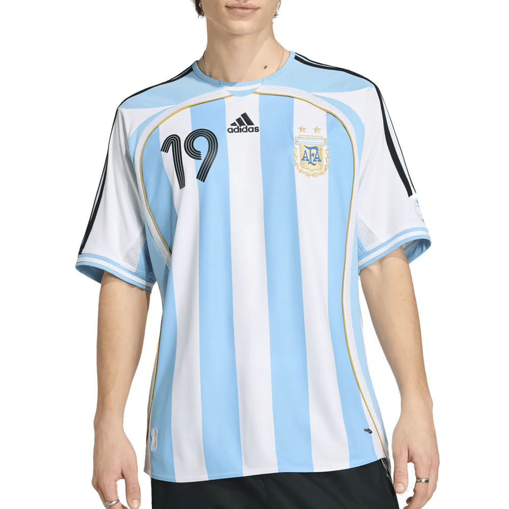 ARGENTINA HOME 2006 MESSI JERSEY WHITE