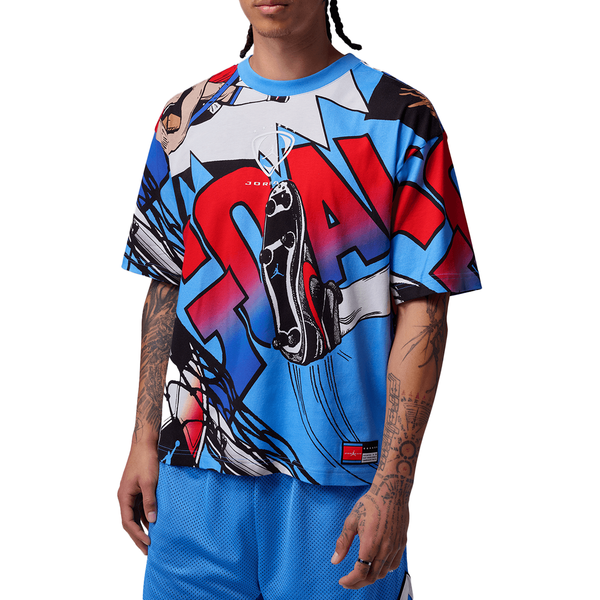 JORDAN BROOKLYN GRAPHIC T-SHIRT WHITE/MULTI