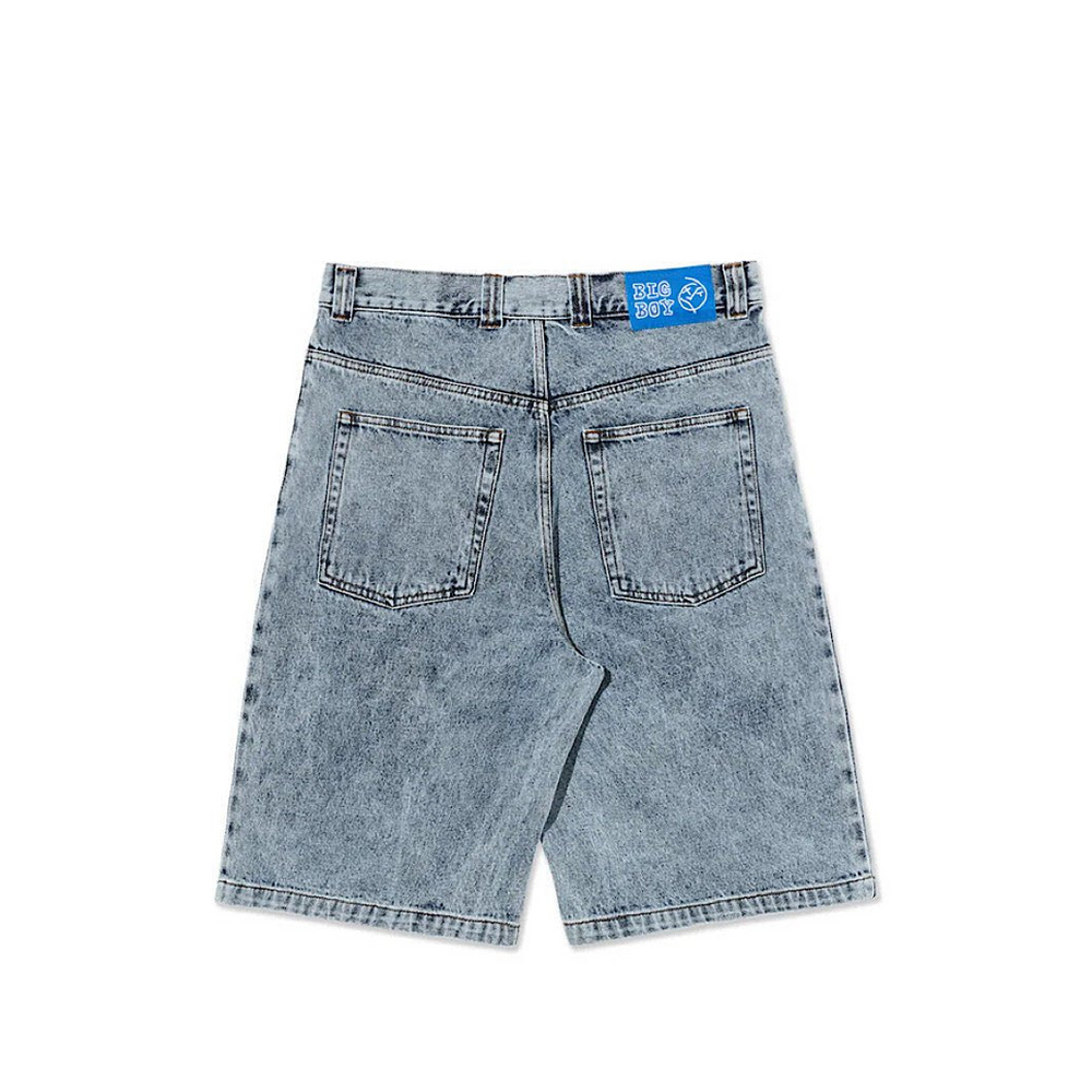 BIG BOY SHORTS HEAVY WASHED BLUE – NRML BIG BOY SHORTS HEAVY WASHED BLUE – NRML