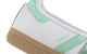 KIDS' SAMBA JANE SHOES CLOUD WHITE / EASY GREEN
