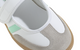 KIDS' SAMBA JANE SHOES CLOUD WHITE / EASY GREEN