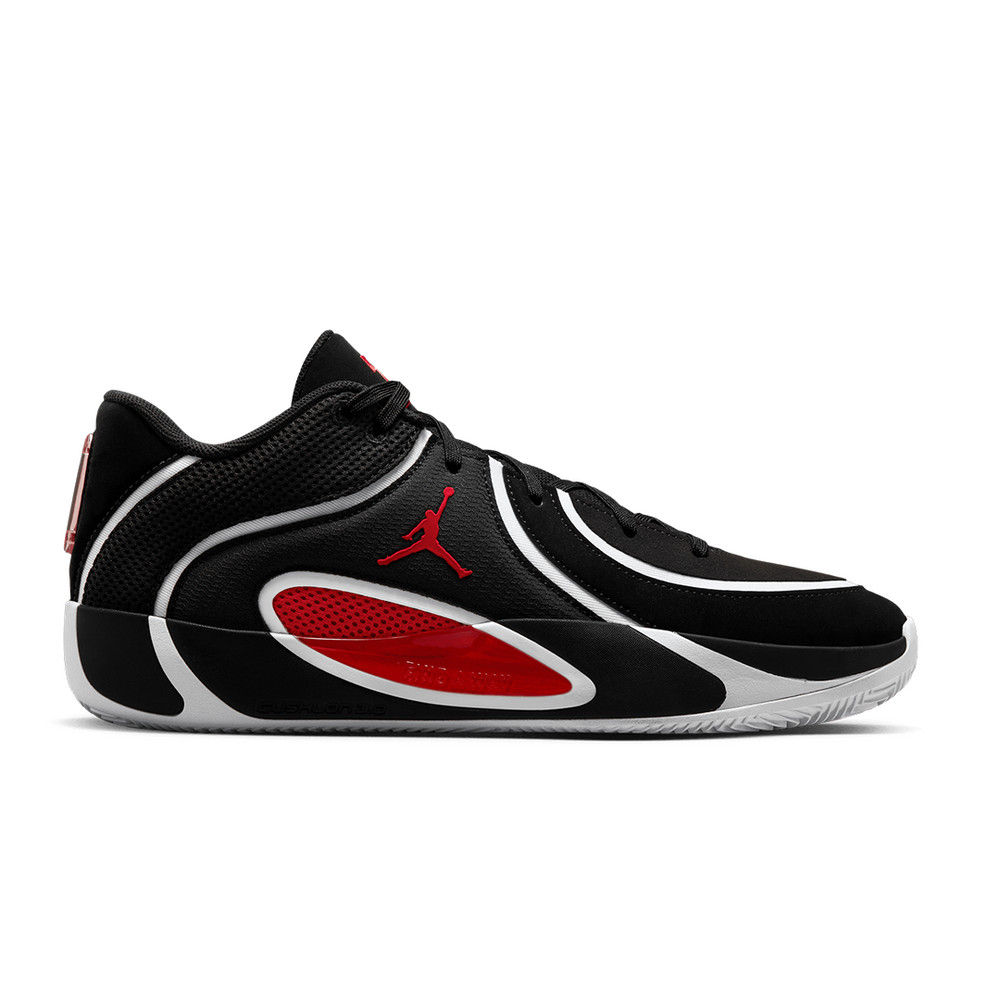 TATUM 4 BLACK/ UNIVERSITY RED